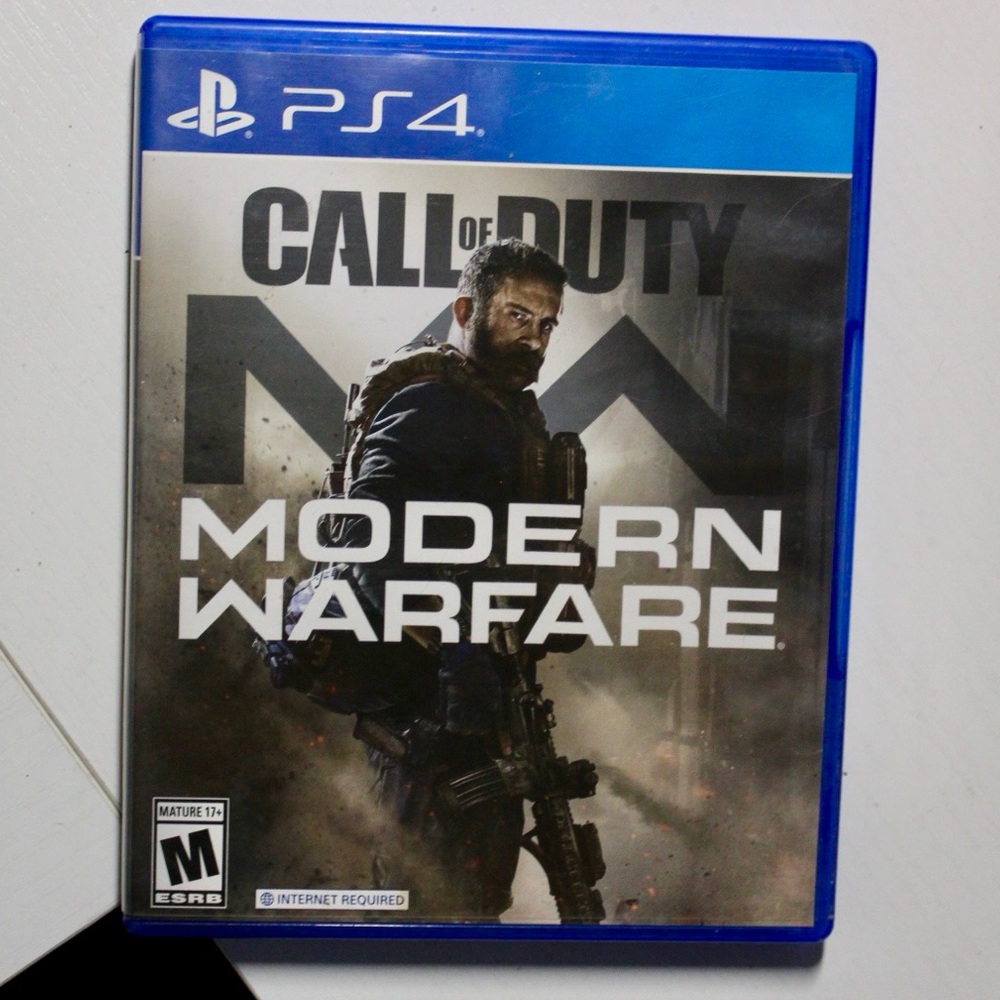 PS4 call of duty modern warfare 1